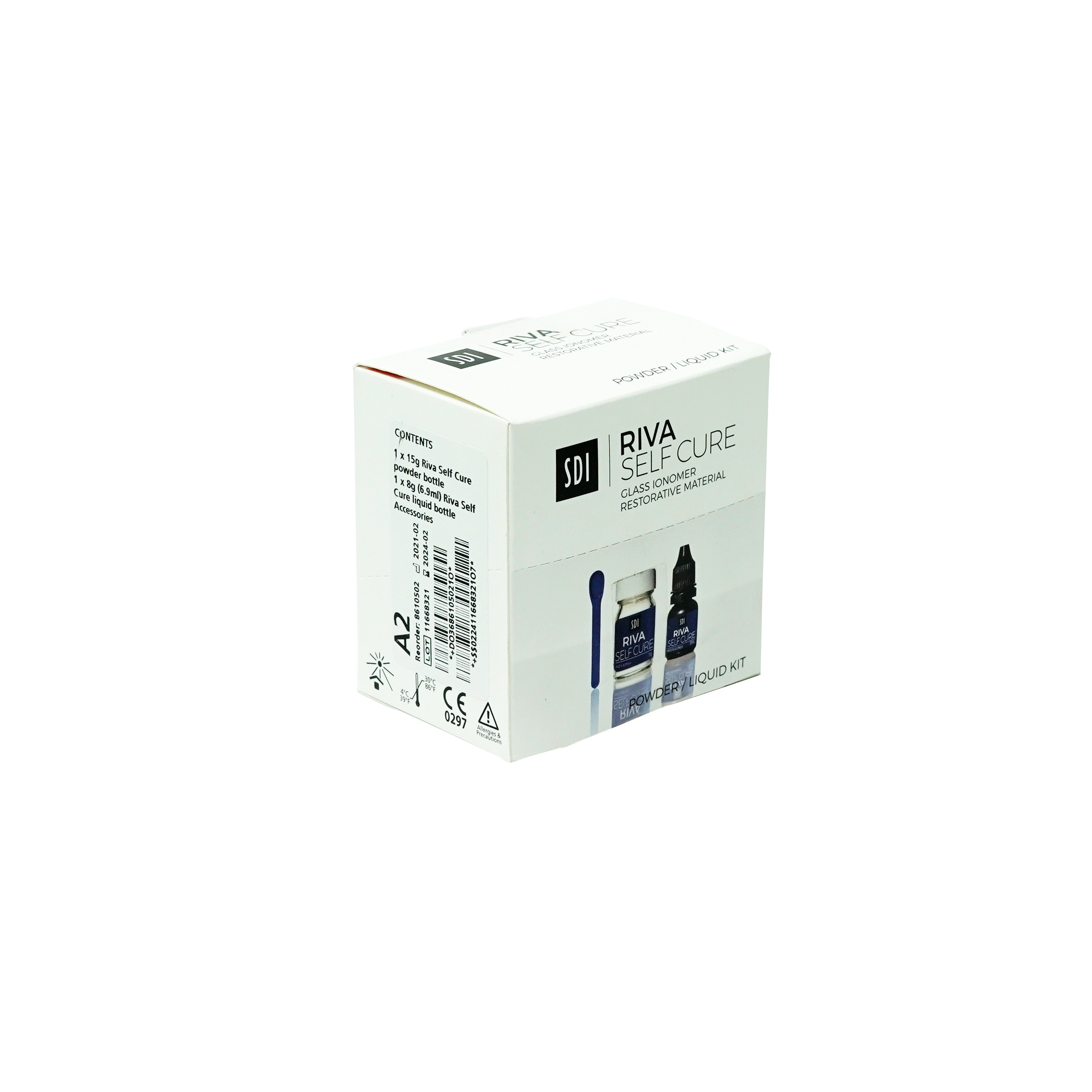 SDI Riva Self Cure Glass Ionomer Restorative Cement GIC